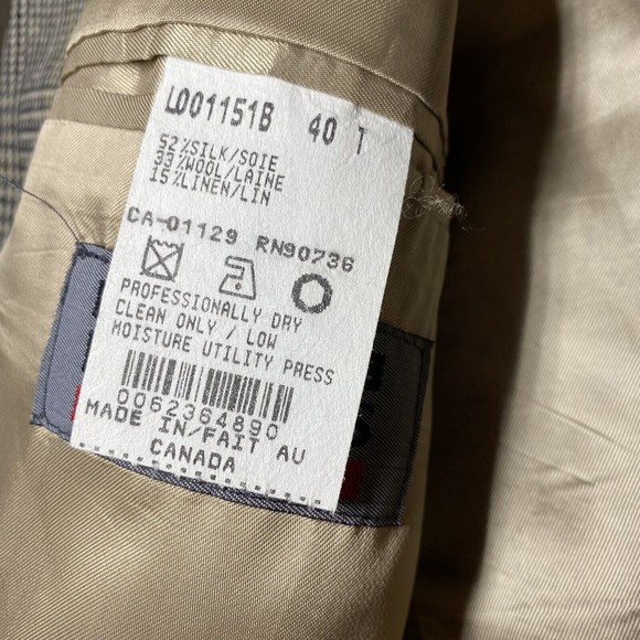 Houndstooth Chaps Ralph Lauren Blazer - Picture 5 of 8